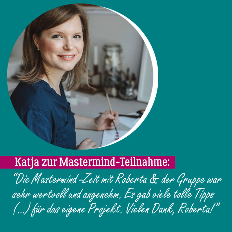 Katja – Statement zum Mastermind-Programm von "Der kreative Flow"