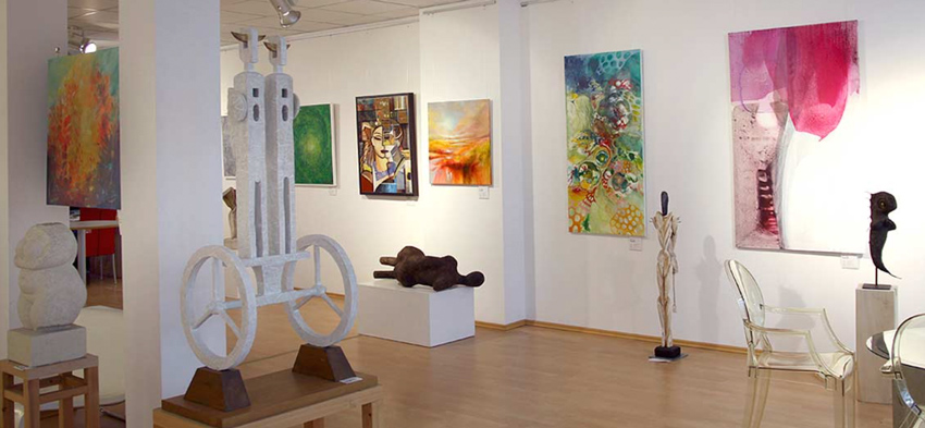 Die Galerie "Die Kunstmacher" in Dresden