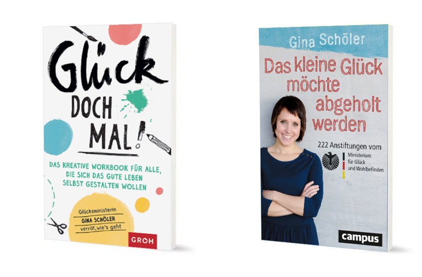 Gina Schoelers Bücher über Glück