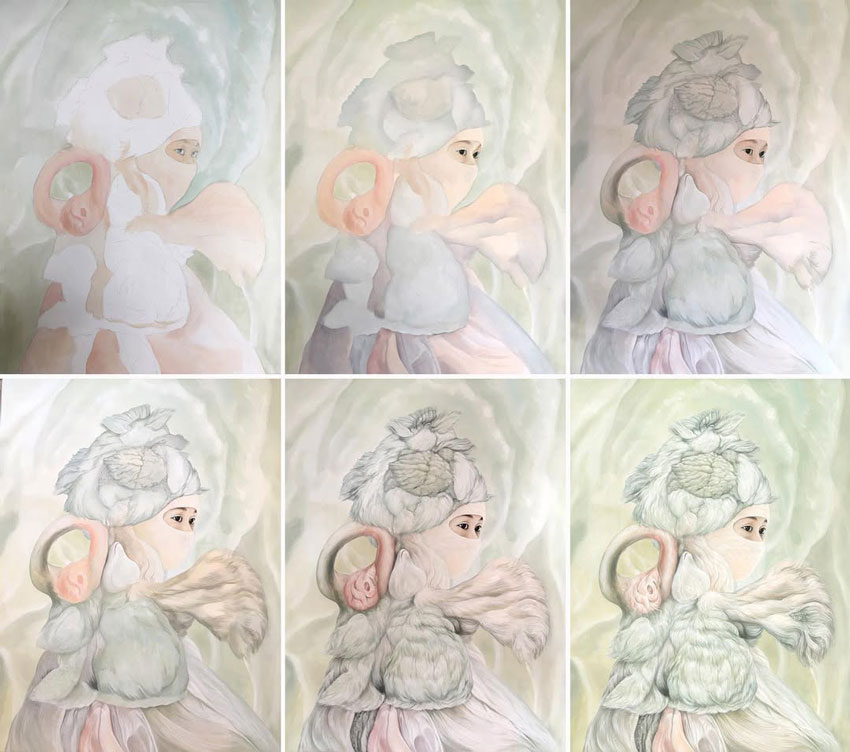 "Work in Progress-Arbeit" von Moki. (Foto: Moki)