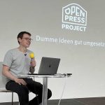 Dominik Schmitz vom Open Press Project